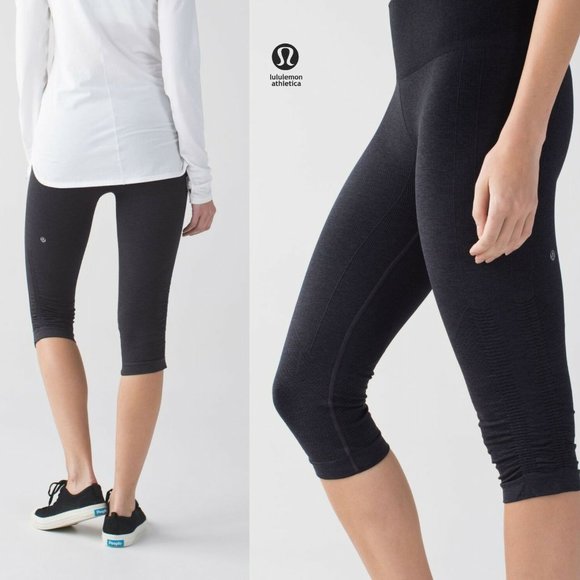lululemon athletica Pants - Lululemon In The Flow Crop II Ruched HW7970